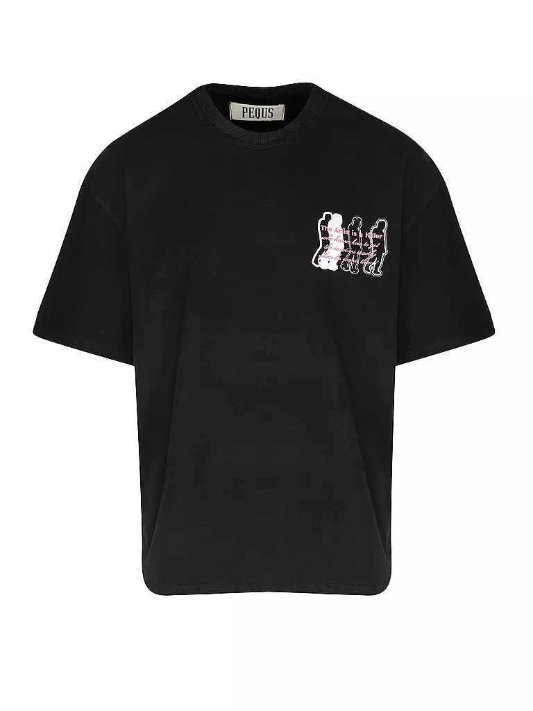 PEQUS | T-Shirt ARTIST OR KILLER  | schwarz