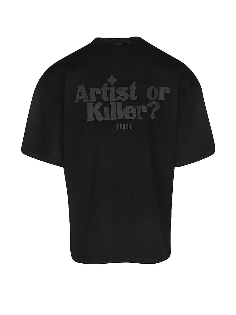 PEQUS | T-Shirt ARTIST OR KILLER  | schwarz