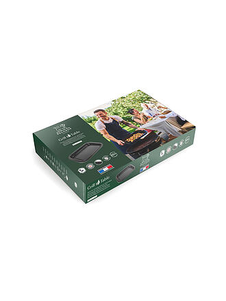 PEUGEOT | Auflaufform PLANCHA eckig 43cm Keramik Schwarz