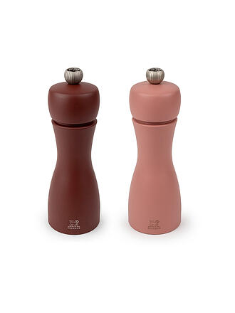 PEUGEOT | Salz/Pfeffermühle 2tlg. TAHITI Feuer 15cm Buche/Braun