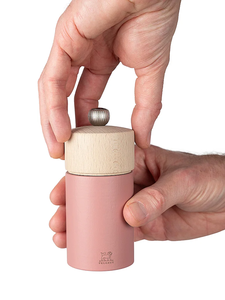 PEUGEOT Pfeffermühle 12cm BOREAL Altrosa  rosa baby 3