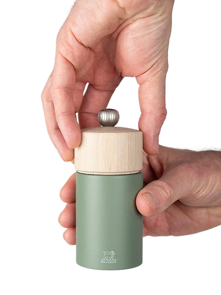 PEUGEOT Pfeffermühle 12cm BOREAL Olivegruen  olive baby 3