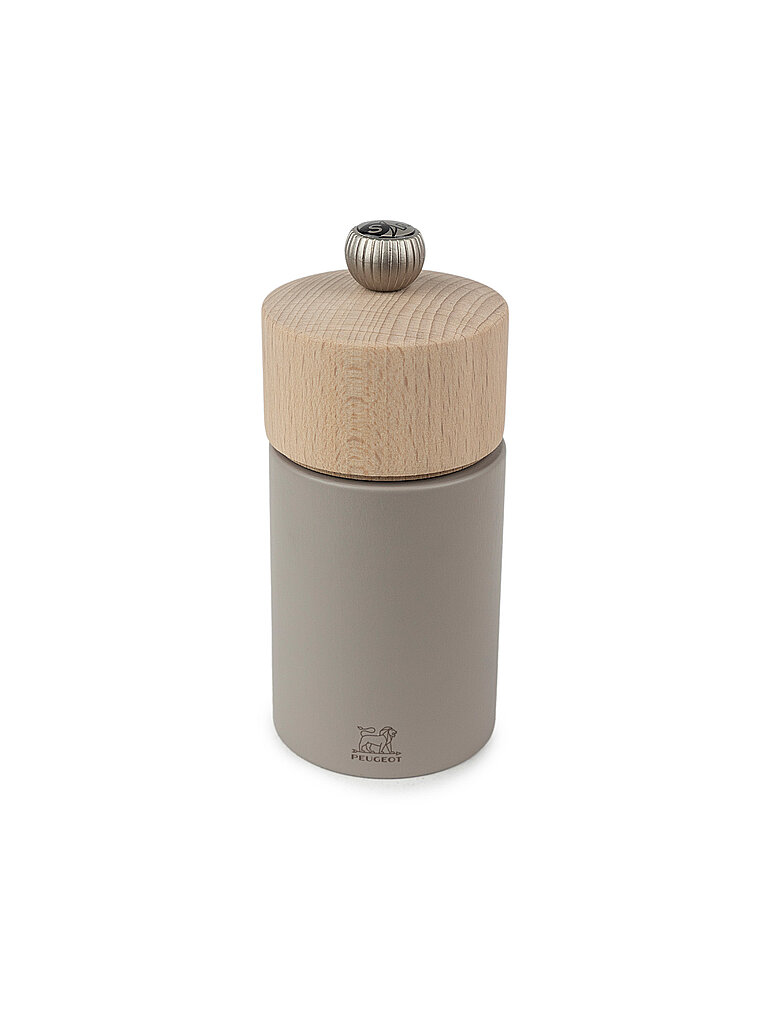 Salzmühle 12cm BOREAL Kieselgrau hellgrau baby