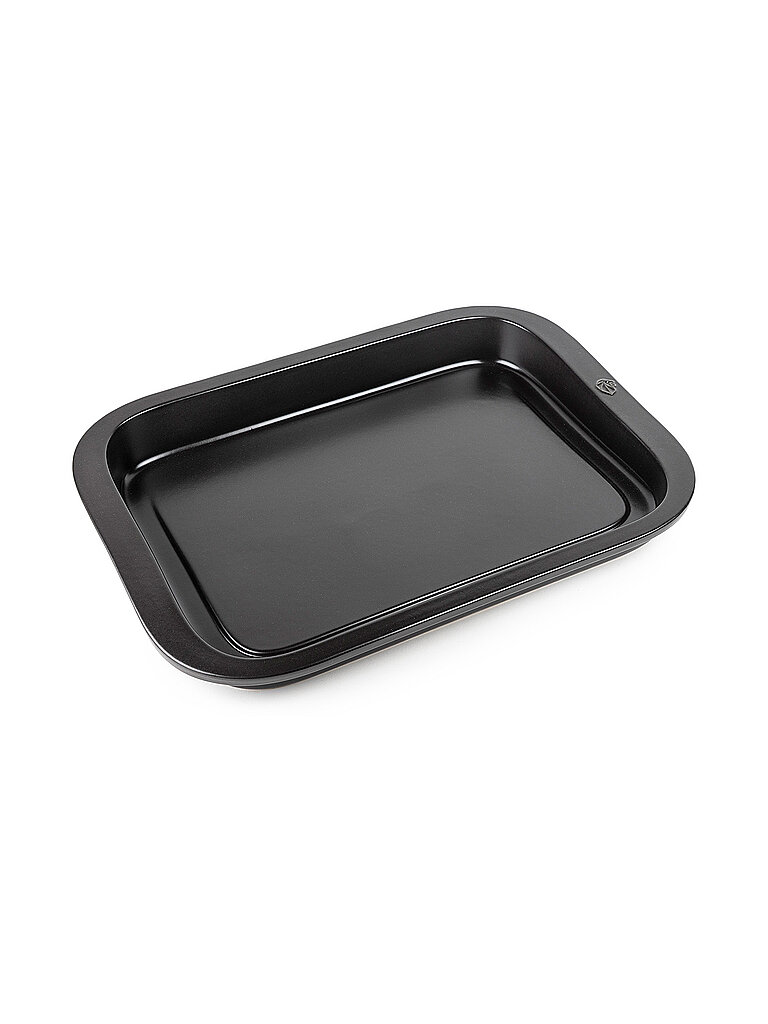 PEUGEOT Auflaufform PLANCHA eckig 43cm Keramik Schwarz schwarz