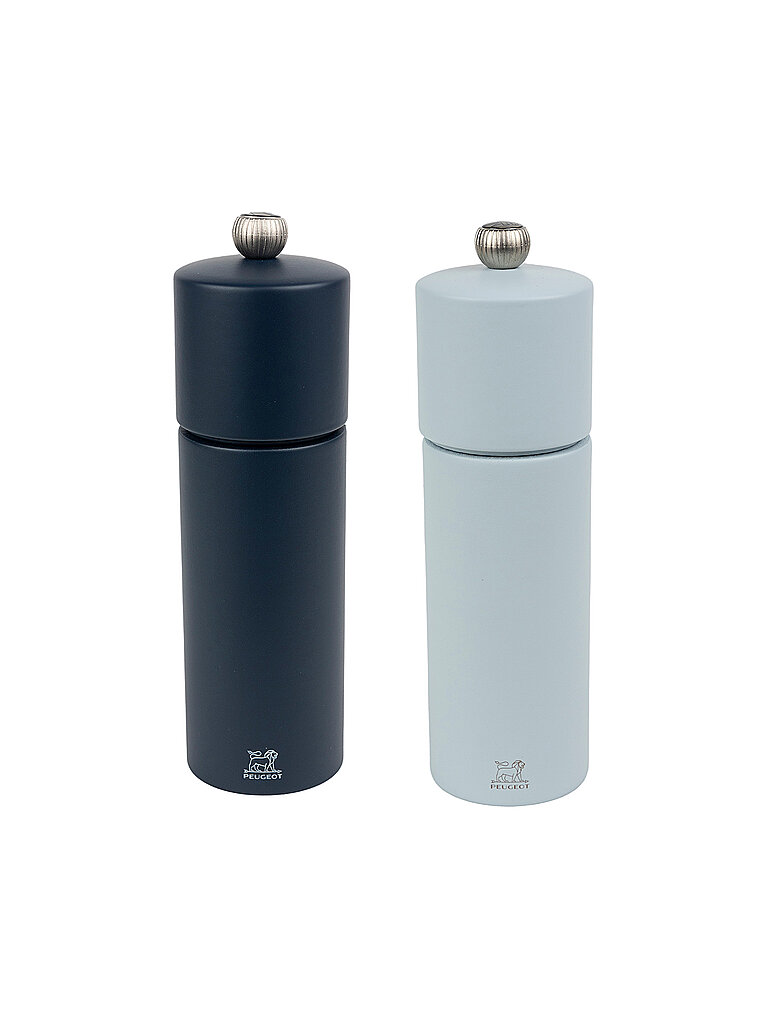 PEUGEOT Salz/Pfeffermühle 2tlg COSY 18cm Blau hellblau