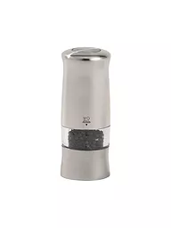 PEUGEOT | Elektrische Pfeffermühle "Zeli" 14cm (Chrom matt) | silber