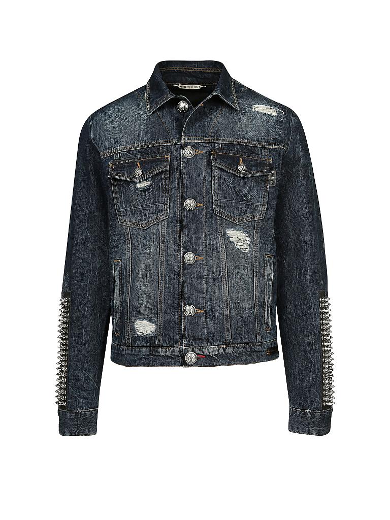 PHILIPP PLEIN | Jeansjacke  | schwarz