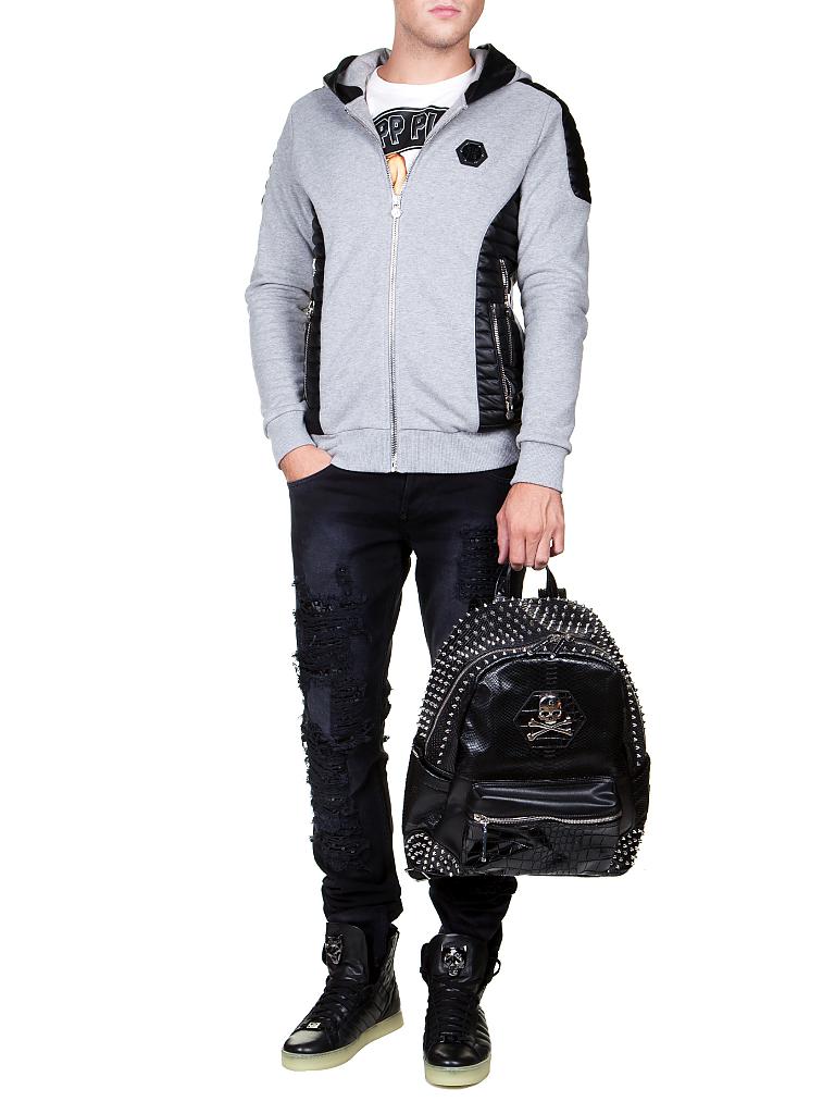 PHILIPP PLEIN | Sweat-Weste  | grau
