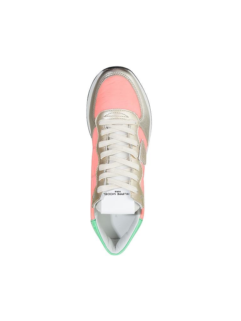 PHILIPPE MODEL | Sneaker "Neon Pop" | orange