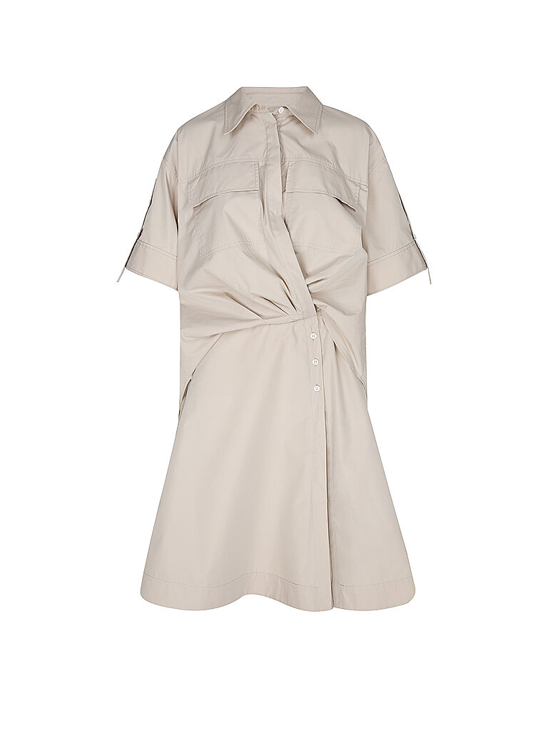 Midikleid beige 32 damen