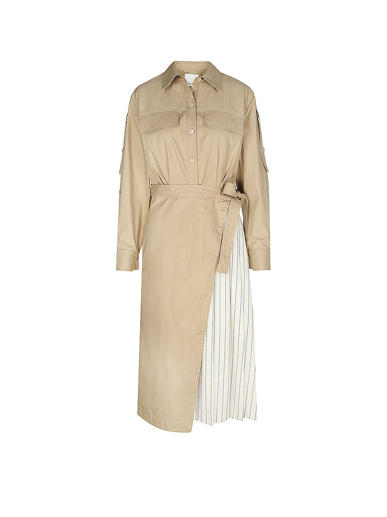 Midikleid beige 36 damen