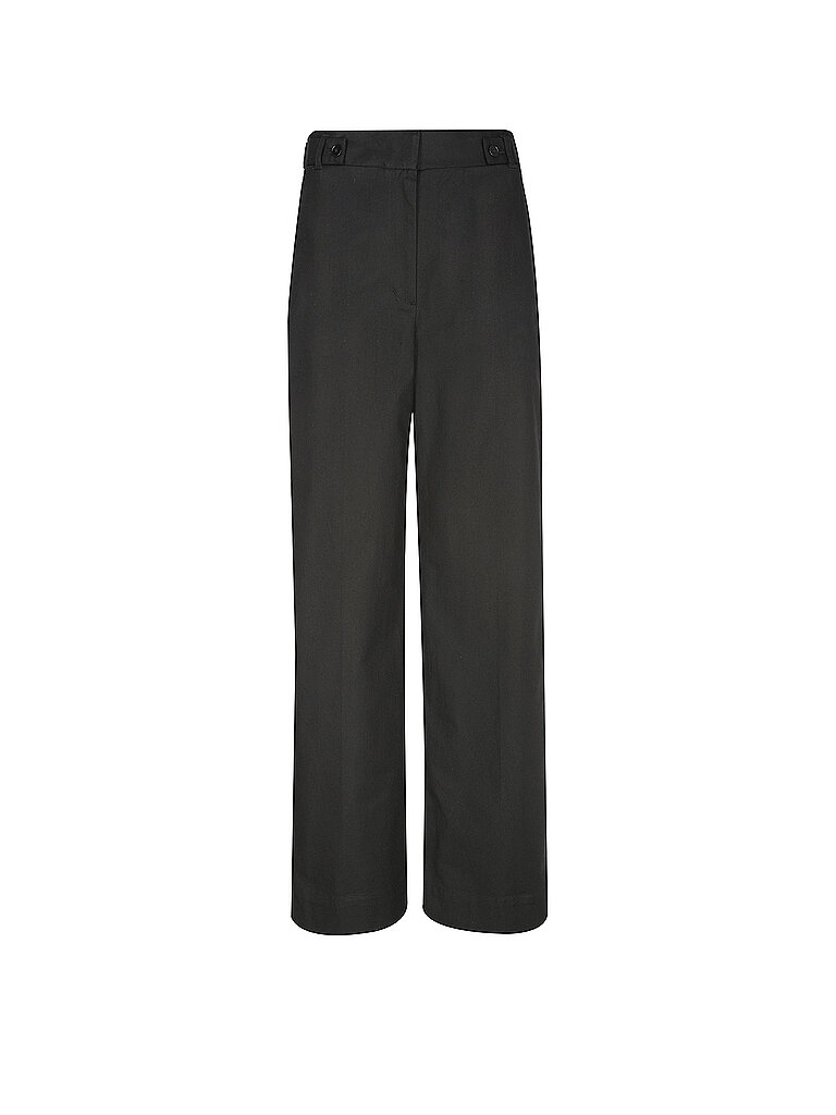 Hose Wide Leg schwarz 34 damen