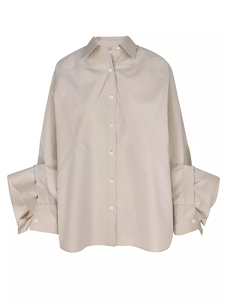 PHILLIP LIM | Hemdbluse Oversized Fit | beige