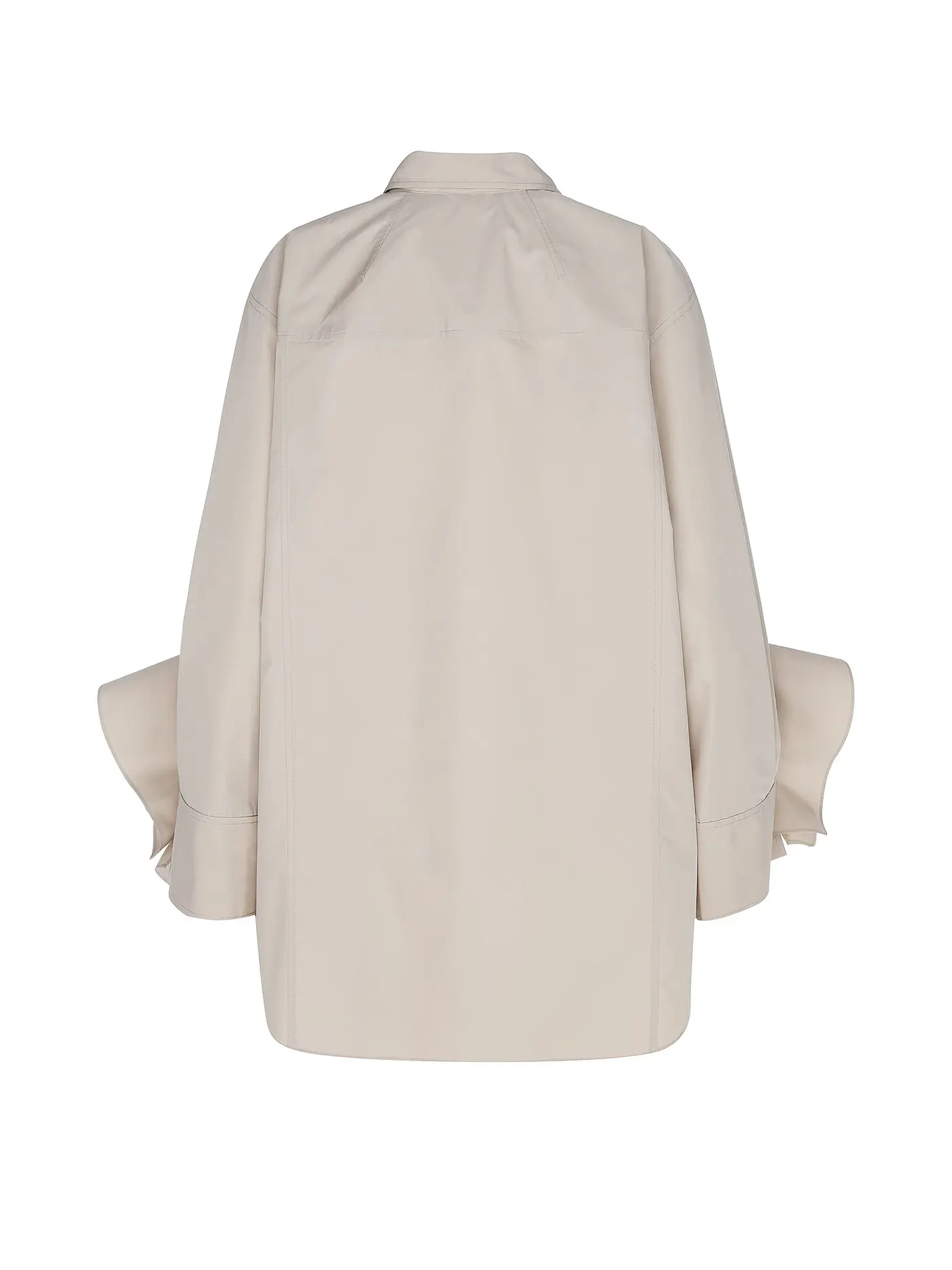 PHILLIP LIM | Hemdbluse Oversized Fit | beige