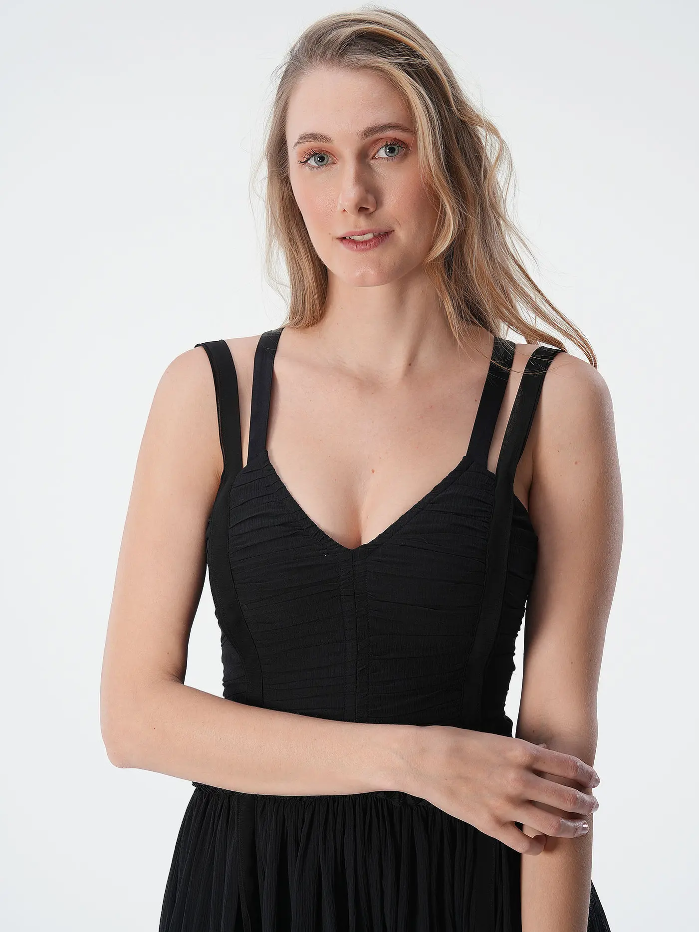PHILLIP LIM | Maxikleid | schwarz