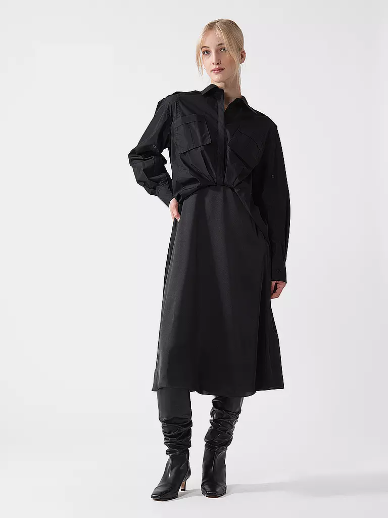 PHILLIP LIM | Midikleid  | schwarz