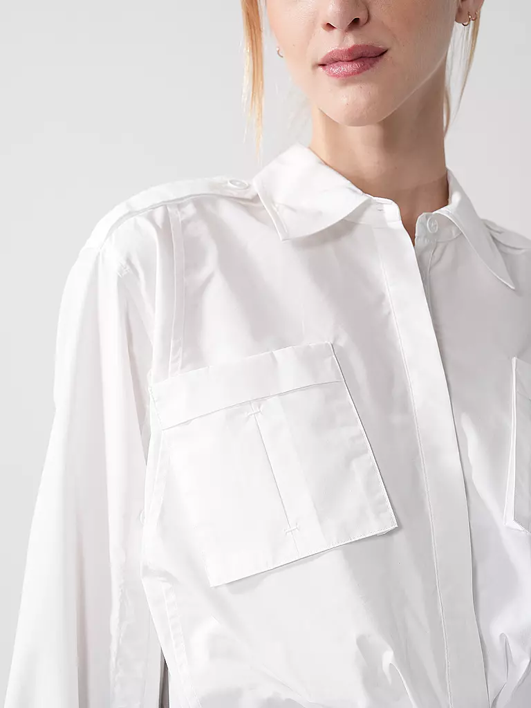 PHILLIP LIM | Midikleid  | weiss