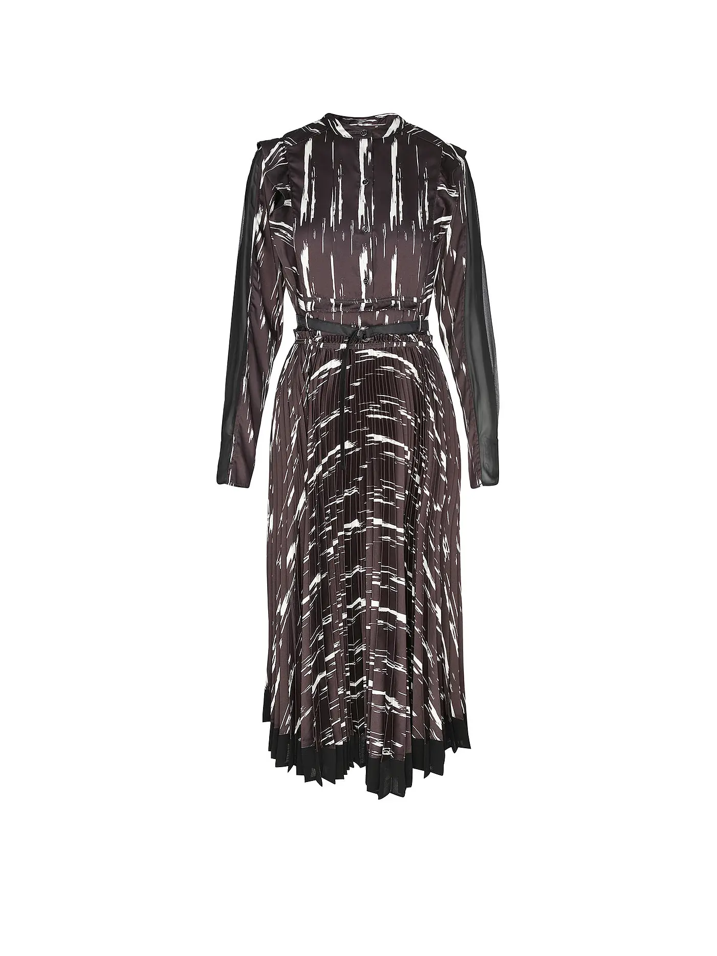 PHILLIP LIM | Midikleid | braun