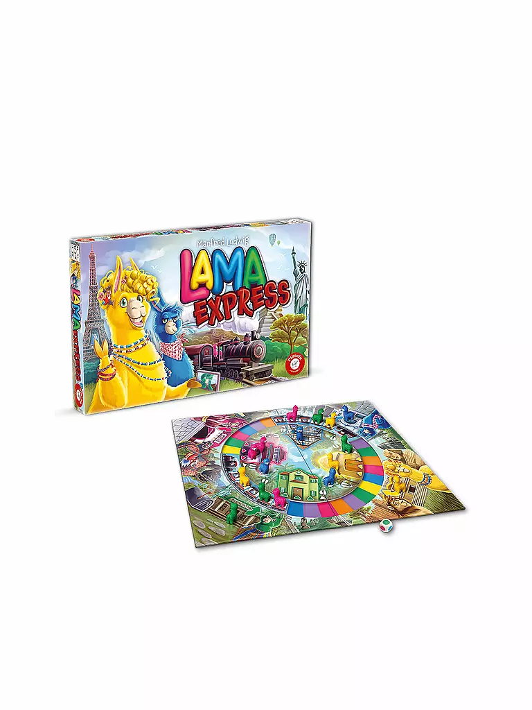 PIATNIK | Brettspiel - Lama Express | keine Farbe