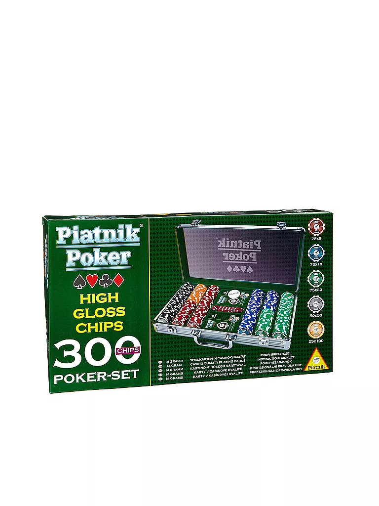 PIATNIK | Pokerkoffer 300 High Gloss | keine Farbe