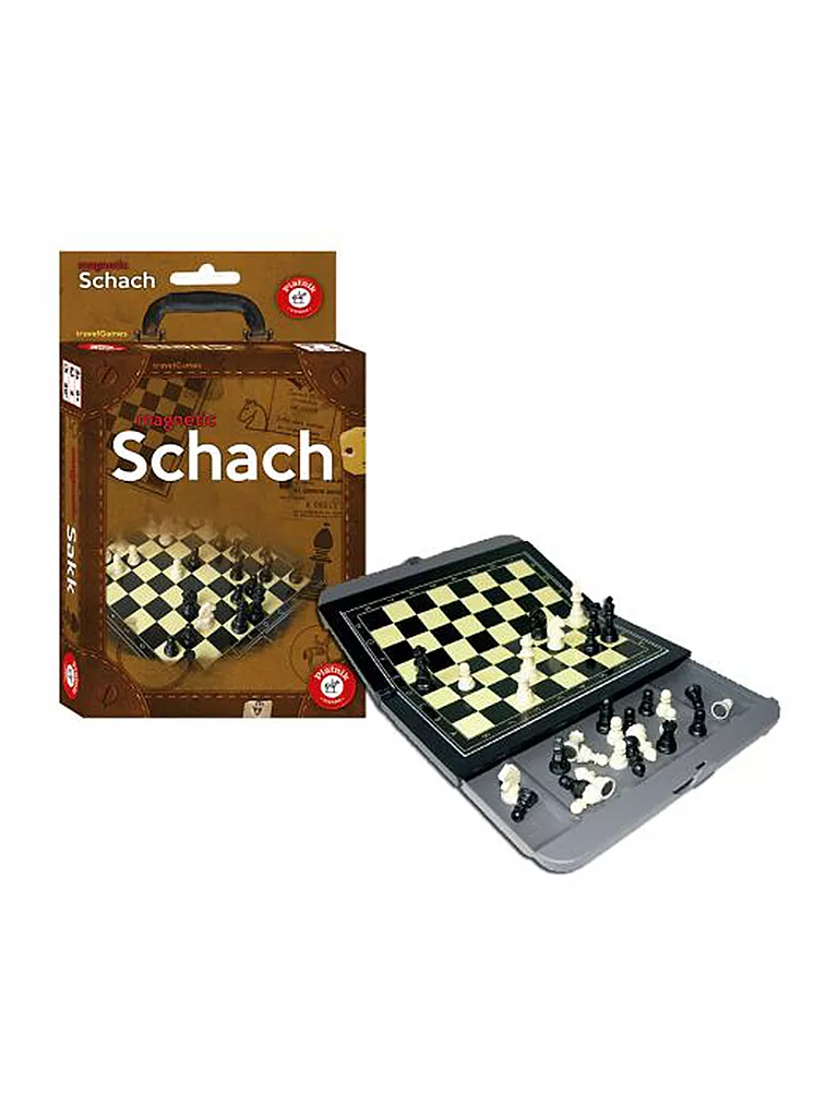 PIATNIK | Reisespiel magnetisch - Schach | keine Farbe