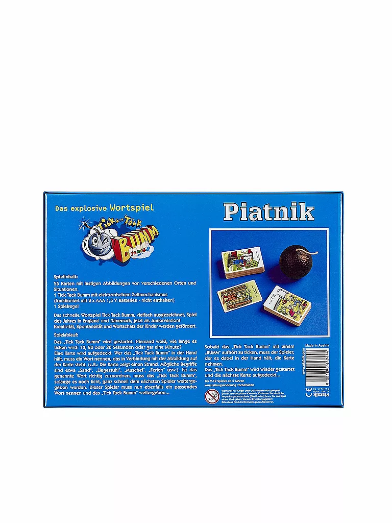 PIATNIK | Tick Tack Bumm Junior | keine Farbe