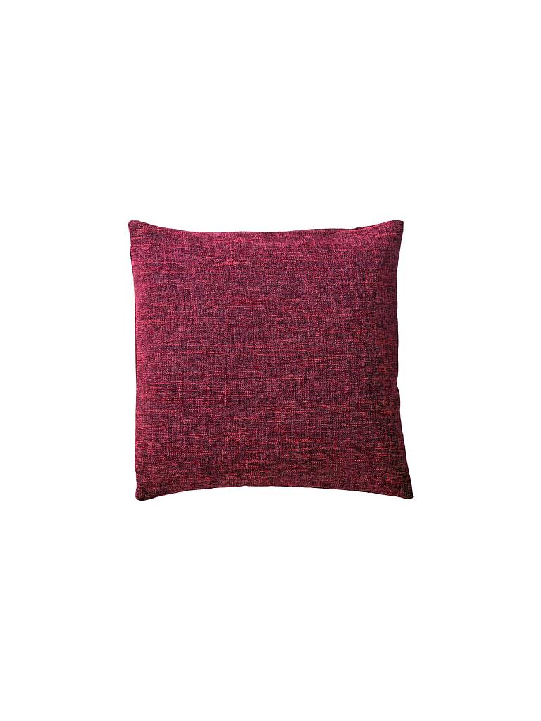 PICHLER | Kissenhülle "Harris" 40x40cm (Bordeaux) | rot