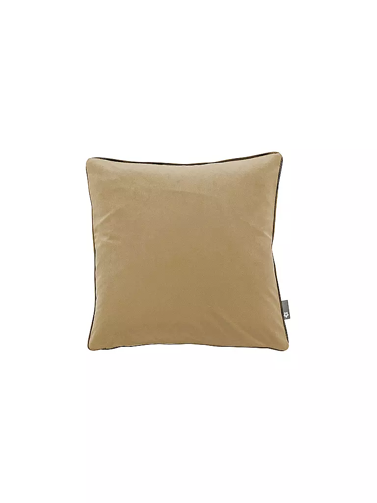 PICHLER | Samt Kissenhülle Salon 51x51cm Sand | camel