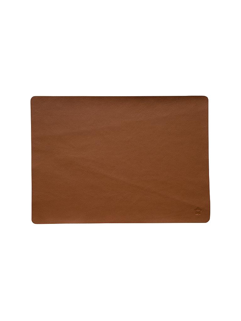PICHLER | Tischset in Lederoptik "Jazz" 33x46cm (Cognac) | orange