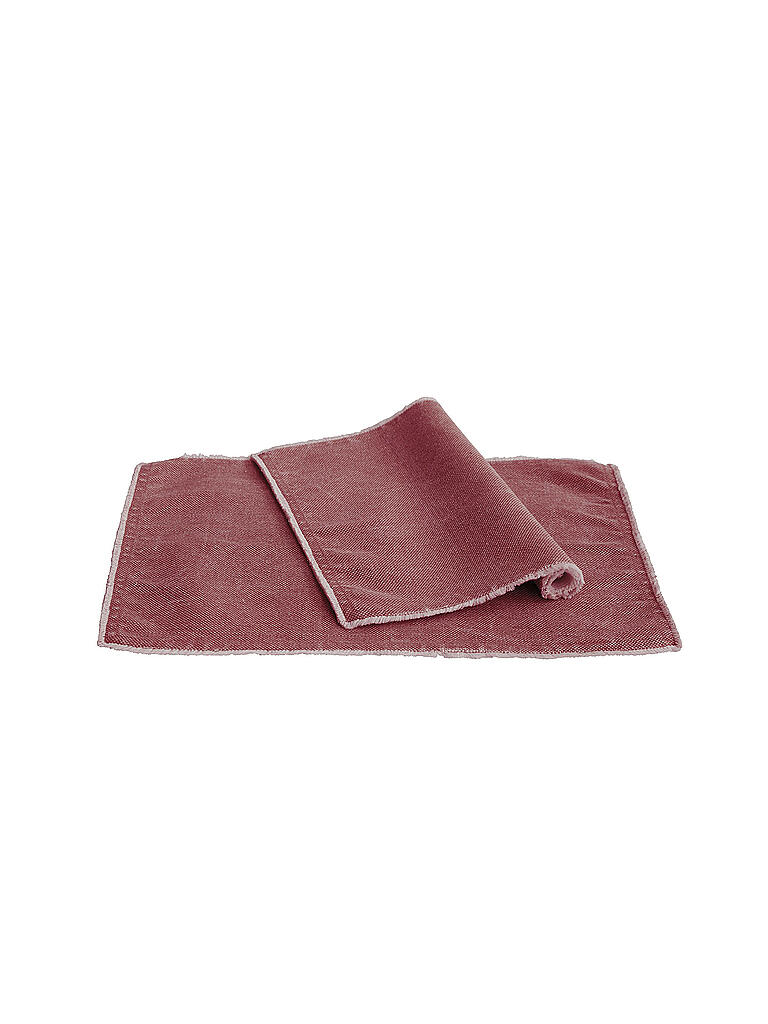 PICHLER | Tischset Suna 33x48cm Burgund | rot