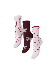 PIECES | Socken PCJINGLE XMAS 3er Pkg.  | Bunt