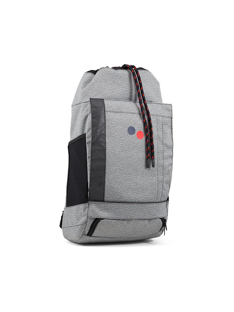 PINQPONQ | Rucksack Blok Medium | grau