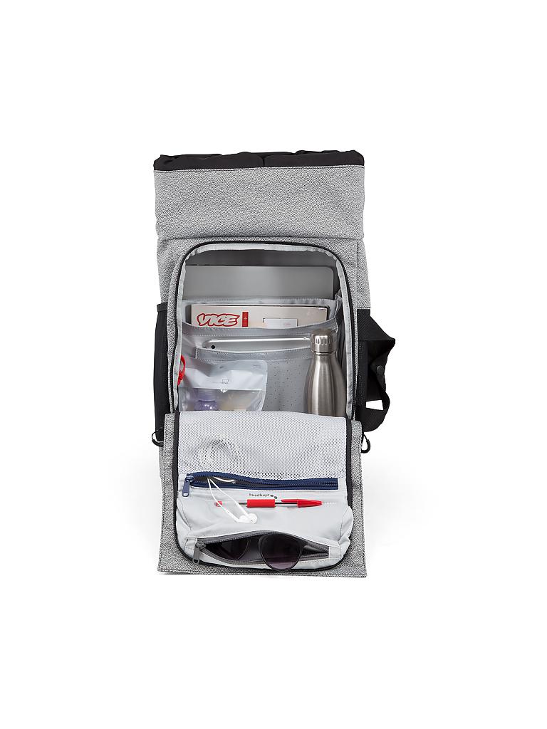 PINQPONQ | Rucksack Blok Medium | grau