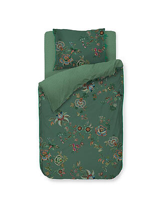PIP STUDIO | Perkal Bettwäsche 70x90cm/140x200cm CECE FIORI Green