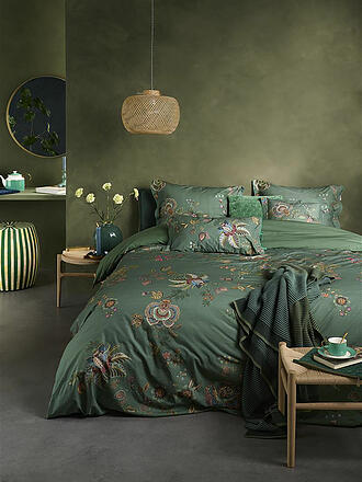 PIP STUDIO | Perkal Bettwäsche 70x90cm/140x200cm CECE FIORI Green