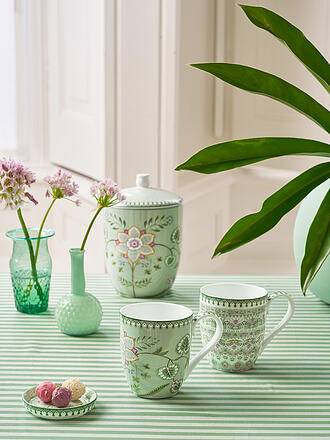 PIP STUDIO | Henkelbecher 2er Set XLarge LILY & LOTUS 450ml Light Green