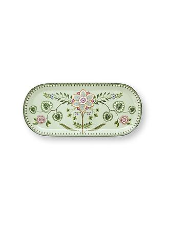 PIP STUDIO | Tortenplatte  LILY & LOTUS 33x15,5cm Light Green