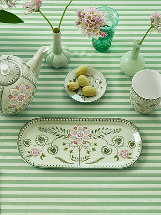PIP STUDIO | Tortenplatte  LILY & LOTUS 33x15,5cm Light Green