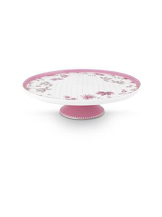 PIP STUDIO | Mini Tortenplatte 21cm JOLIE DOTS Gold/Pink