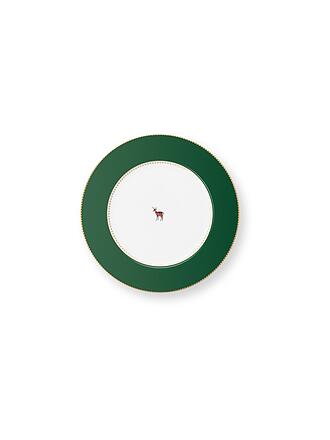 PIP STUDIO | Speiseteller 26,5cm LOVE BIRDS Dark Green