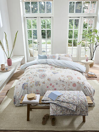 PIP STUDIO | Perkal Bettwäsche MUMBAI MORNING 70x90cm/140x200cm Light Blue