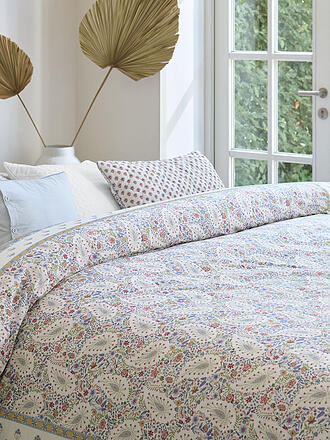 PIP STUDIO | Perkal Bettwäsche KAIRI BLOOM 70x90cm/140x200cm Light Blue