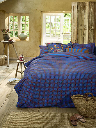 PIP STUDIO | Perkal Bettwäsche ALVIDA 70x90cm/140x200cm Dark Blue