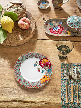 PIP STUDIO | Speiseteller 26,5cm BLOOMING TALES Khaki