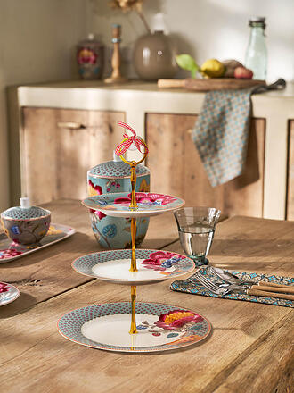 PIP STUDIO | Etagere 3-stufig BLOOMING TALES Fantasy Blue