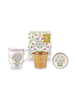PIP STUDIO | Tee Set Tea for One 3-tlg. LILY&LOTUS Lilac