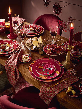PIP STUDIO | Speiseteller BLOOMING TALES 26,5cm Fantasy Darkred