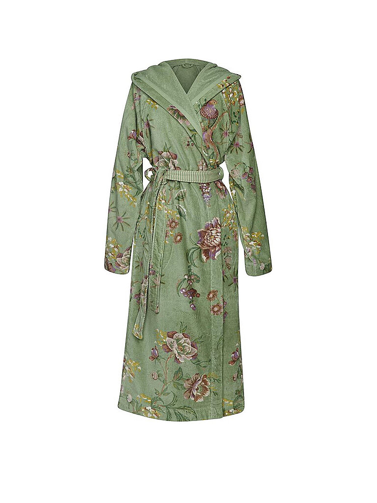 PIP STUDIO Damen Bademantel SECRET GARDEN Green grün | M
