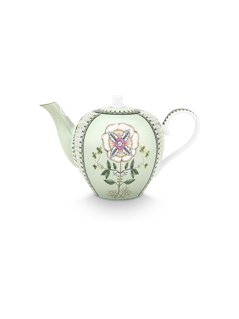 PIP STUDIO Teekanne Large LILY & LOTUS 1,6l Light Green hellgrün