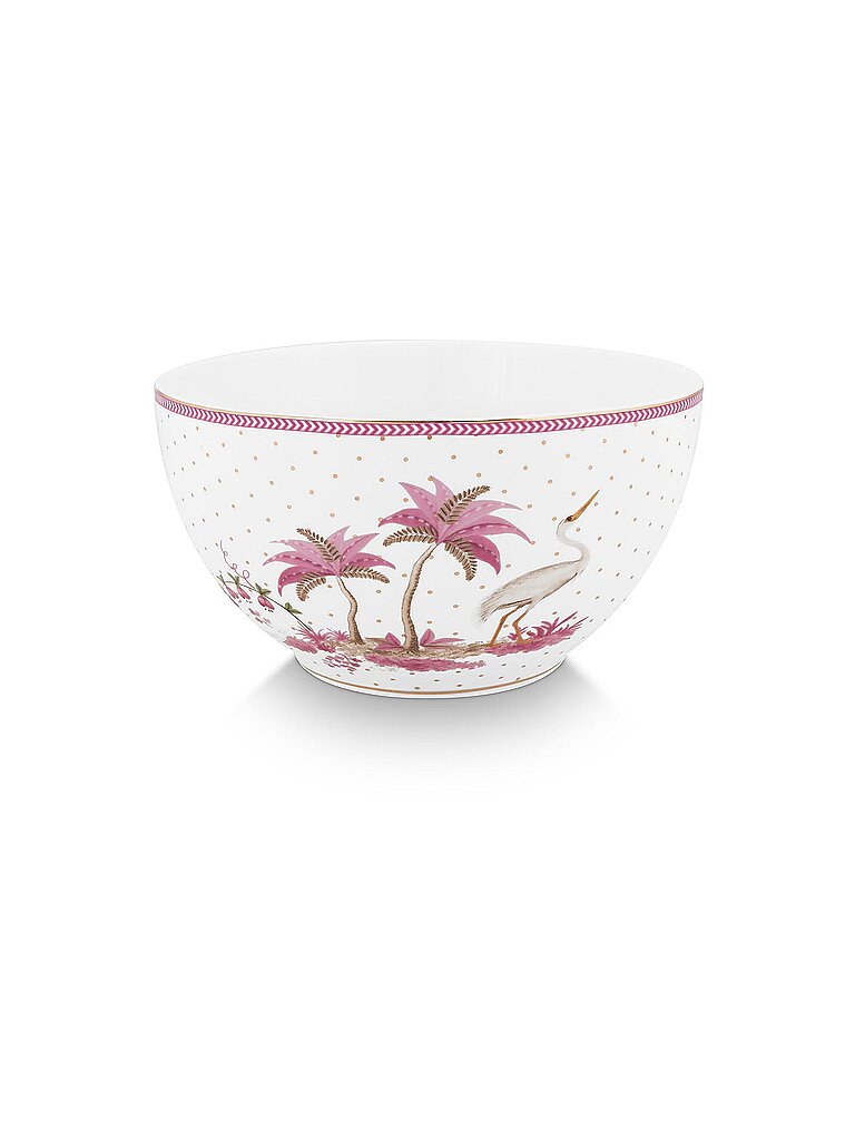 Schale 18cm JOLIE DOTS Gold/Pink weiss baby